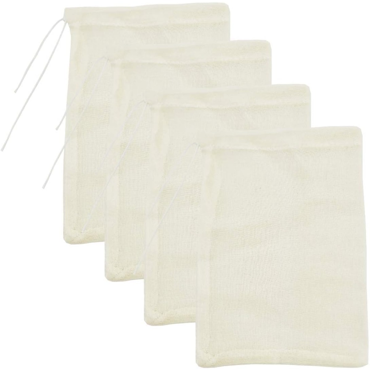 Foods X - X-Small Reusable Cotton Filter Bags Premium