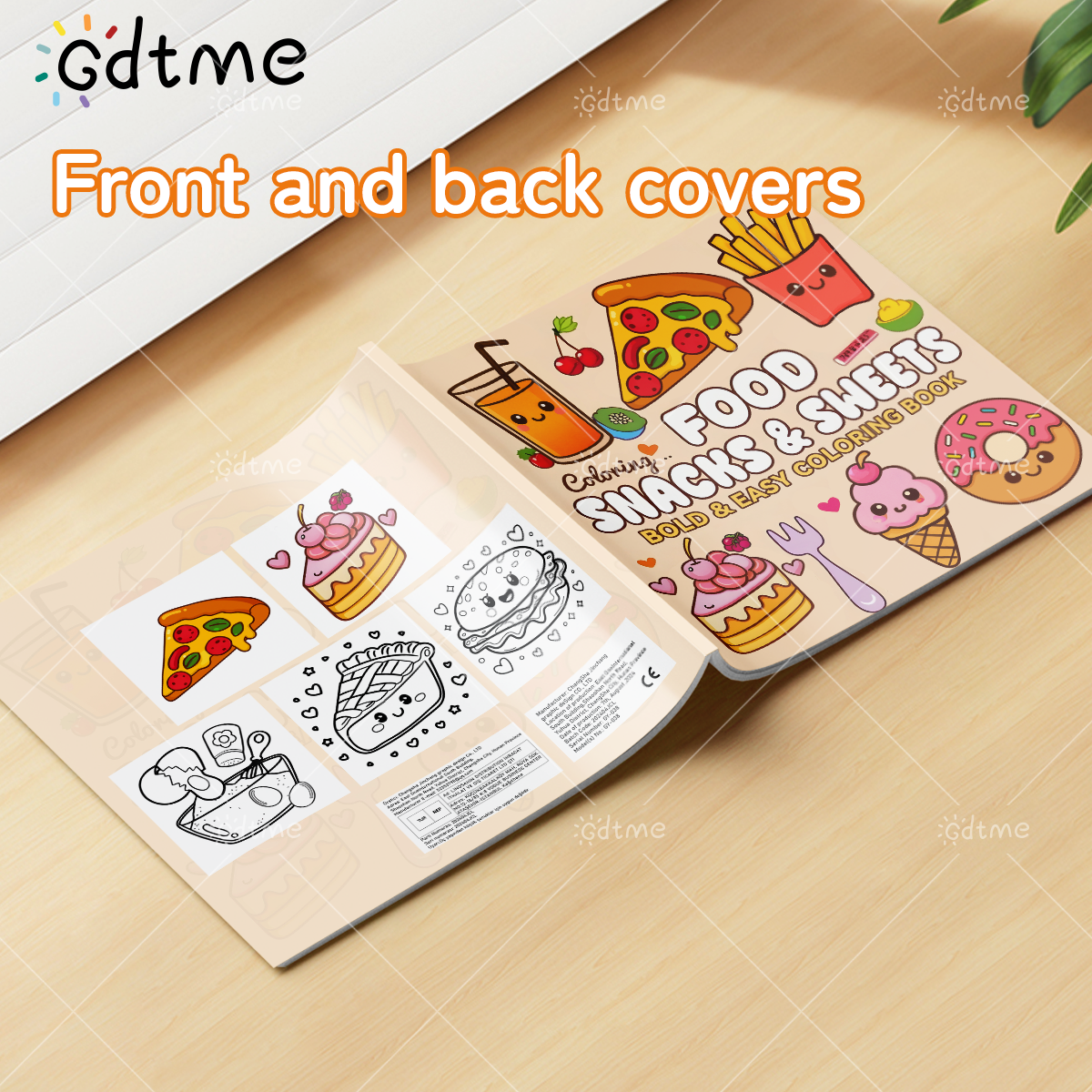 FOOD SNACKS & SWEETS Themed Co - Food Y Snacks Coloring Book review and price