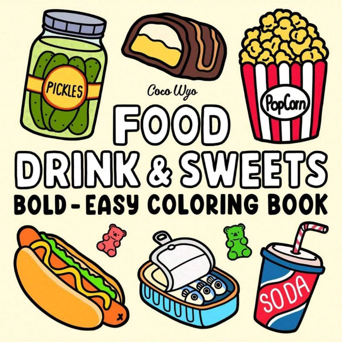 Bview Art Food Drink and Sweet - Food Y Snacks Coloring Book review and price