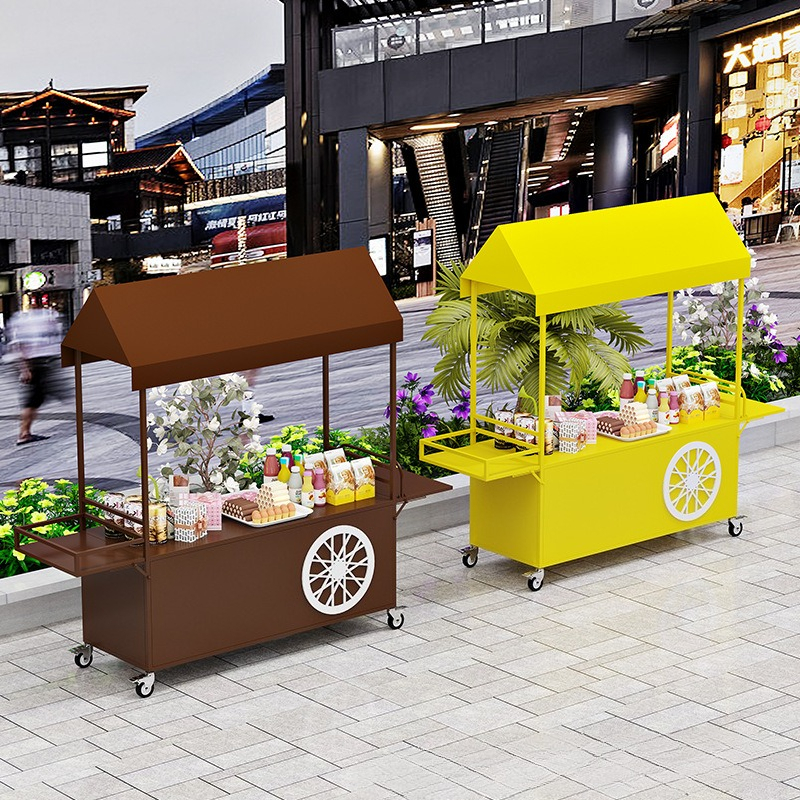 Booth rack Mobile trolley Food - Street Food Snacks review and price