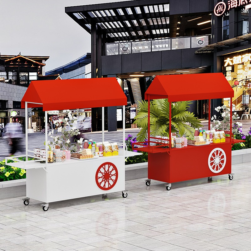 Booth rack Mobile trolley Food - Street Food Snacks review and price