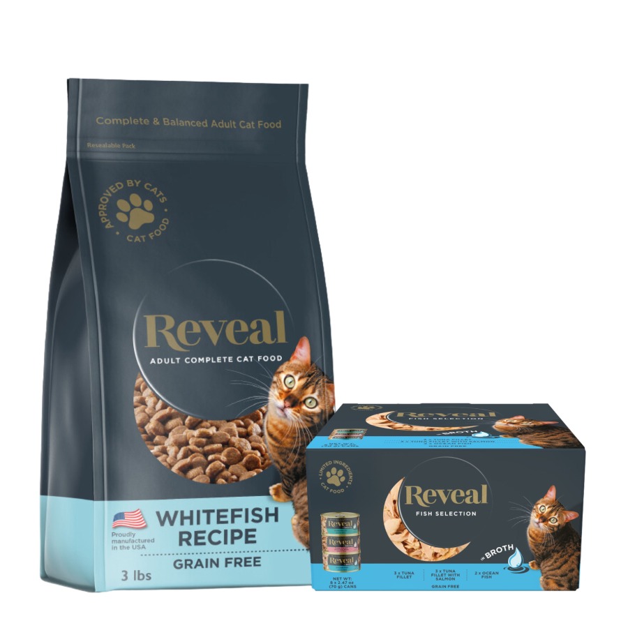 Reveal Dry Cat Food Whitefish  - Foods X review and price