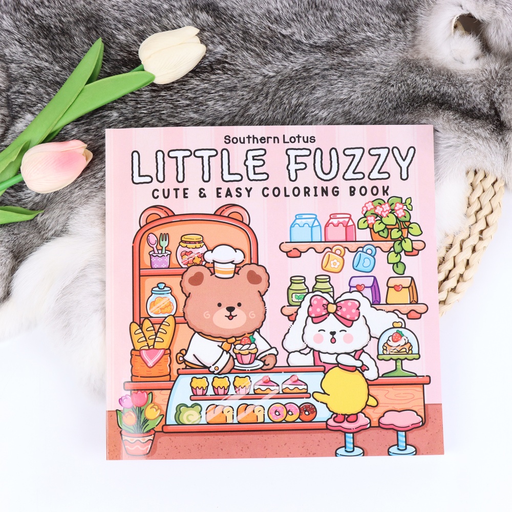 Cute Bear Bakery Theme Colorin - Food Y Snacks Coloring Book review and price