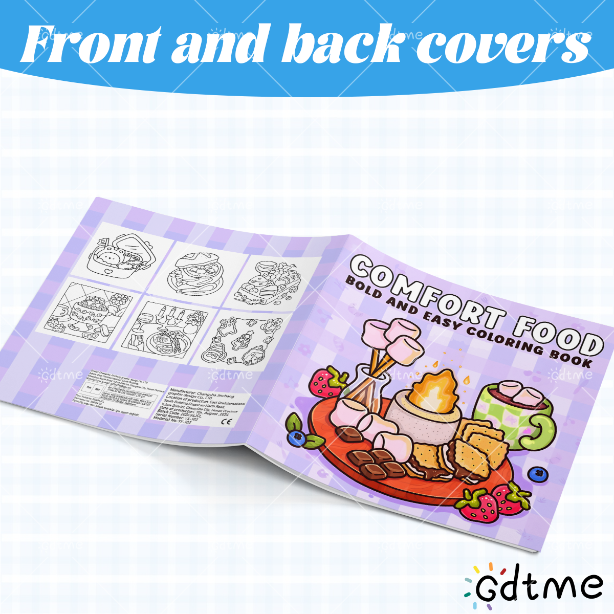 COMFORT FOOD BOLD AND EASY 24  - Food Y Snacks Coloring Book review and price