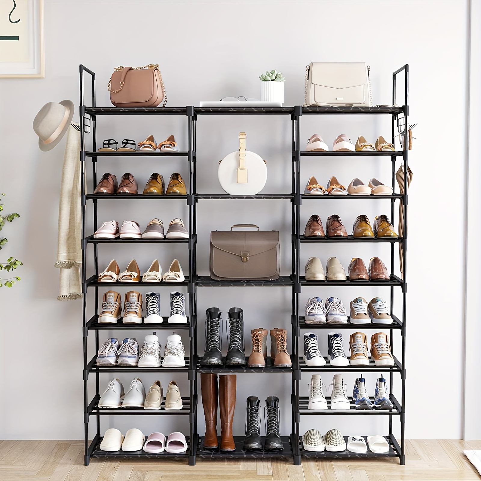 1pc 9 Tier Shoe Rack Organizer - Foods X review and price