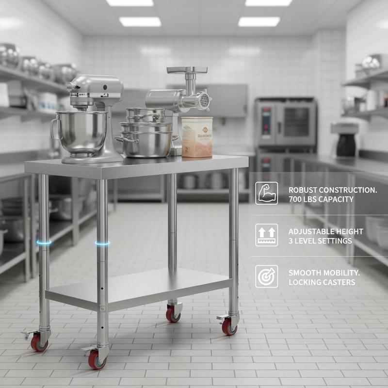 Food Preparation Bench 30 x 12 - Foods X review and price
