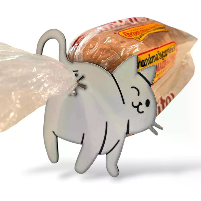 3D Cat Butt Bread Bag Clip Sna - Food Lovers Snacks review and price