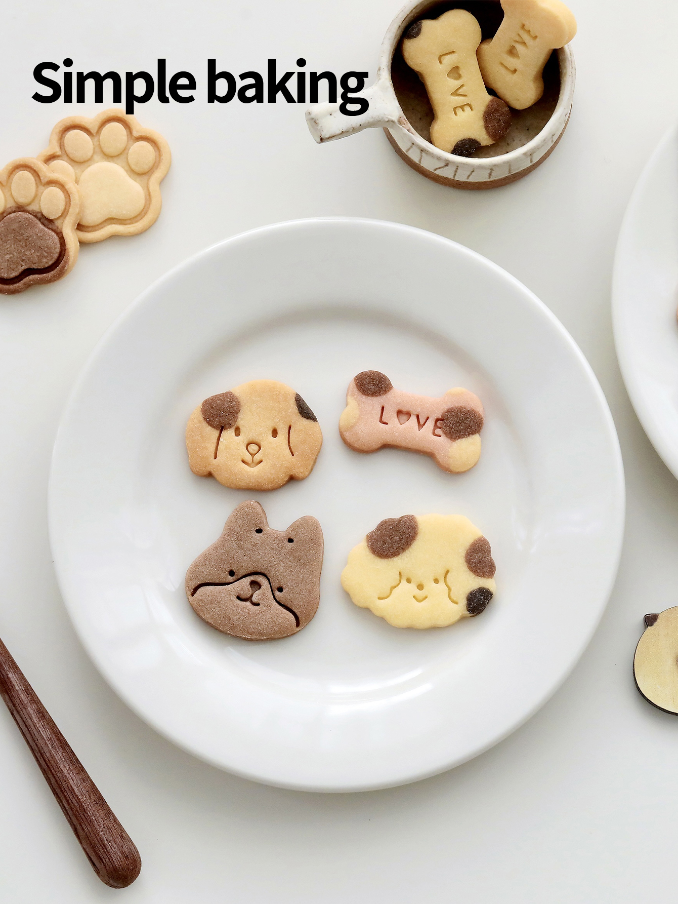 Cartoon dog-shaped cookie mold - Food Stamps Snacks review and price