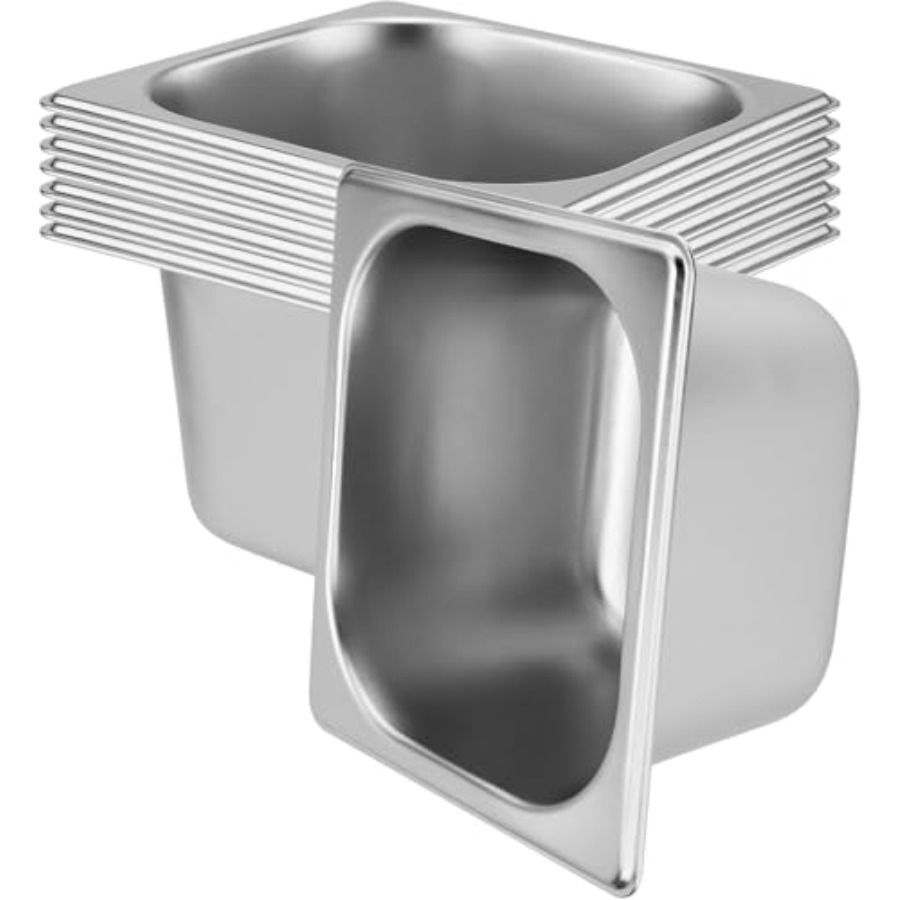8 Pack 1/6 Size x 4 Inch Deep  - Foods X review and price