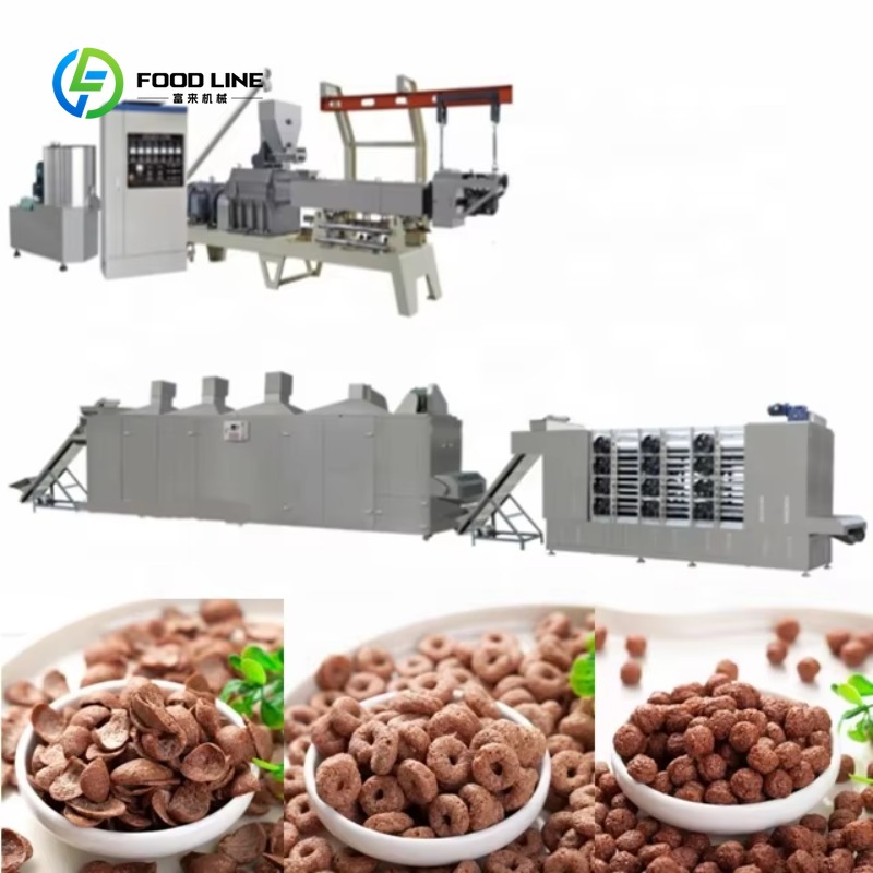 Customized Twin Screw Extruder - Food Snacks Making Machine review and price