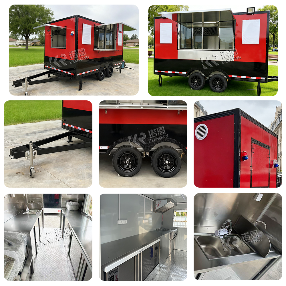 New Food Truck Trailer for Sal - Street Food Snacks review and price
