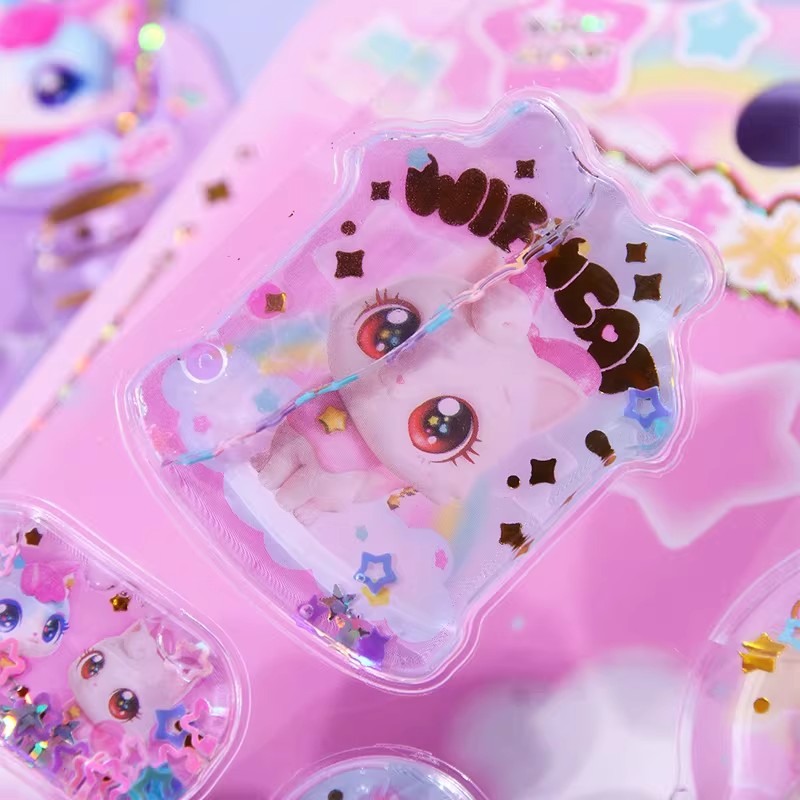 Kawaii Cat 3D Shaker Glitter S - Candy Sour Strip review and price
