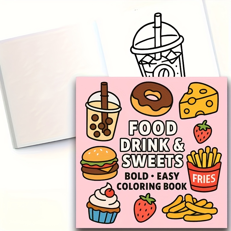 Original Upgraded Version, 24  - Food Y Snacks Coloring Book review and price