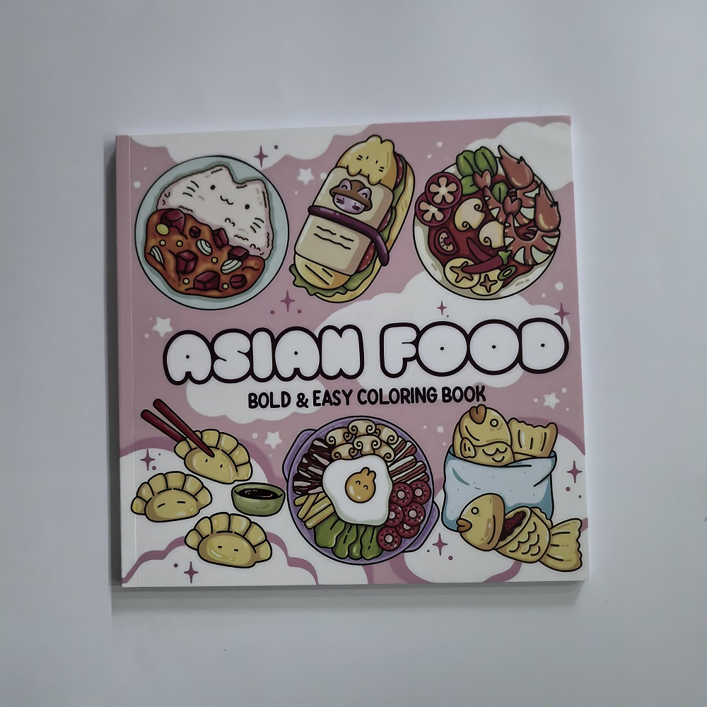 Asian Food Easy-bold Coloring  - Food Y Snacks Coloring Book review and price