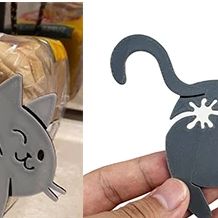 2pcs 3D Cat Butt Bread Bag Cli - Food Lovers Snacks review and price
