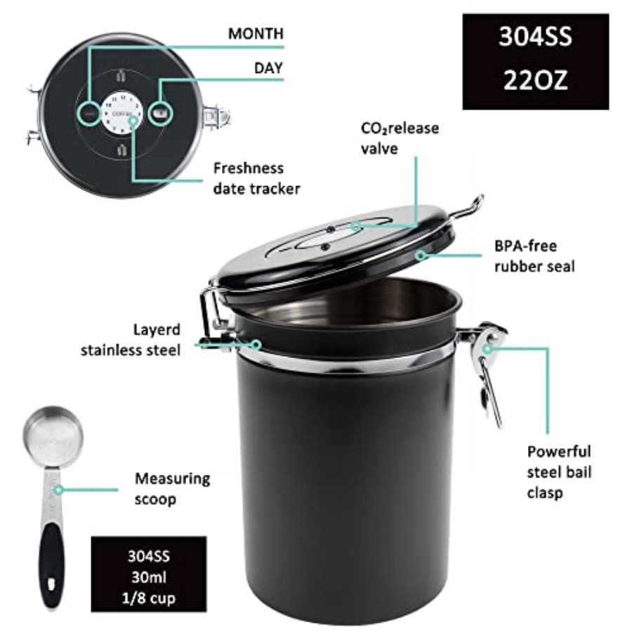 x 2pack 22oz Airtight Stainles - Foods X review and price