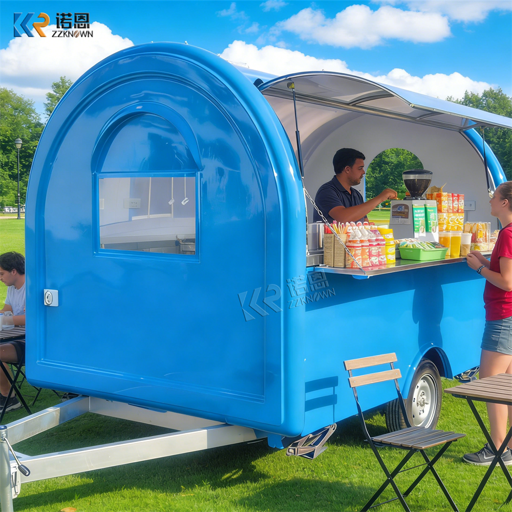 Commercial Fast Food Trailer M - Street Food Snacks review and price