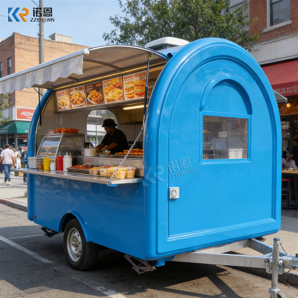 Commercial Fast Food Trailer M - Street Food Snacks review and price
