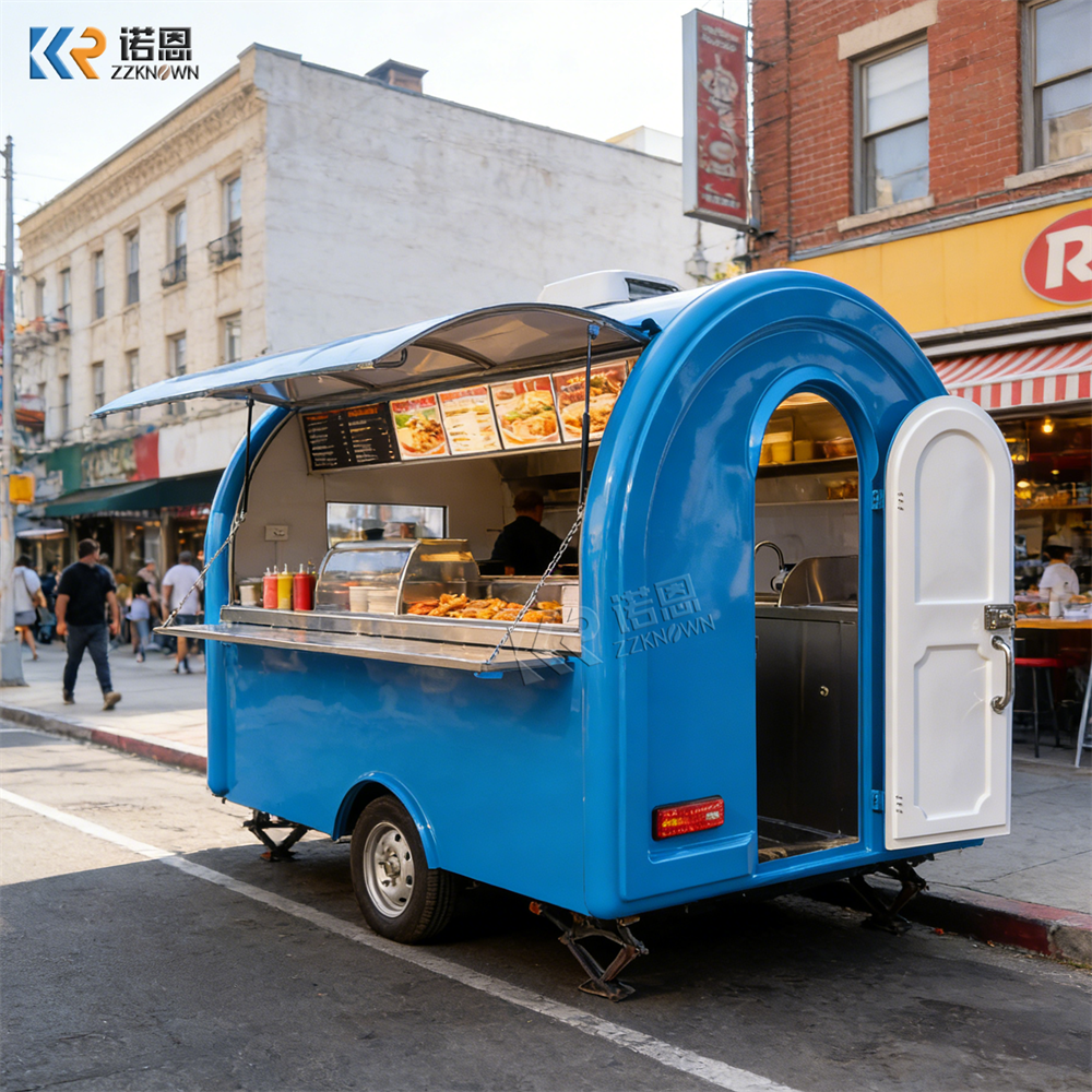 Commercial Fast Food Trailer M - Street Food Snacks review and price