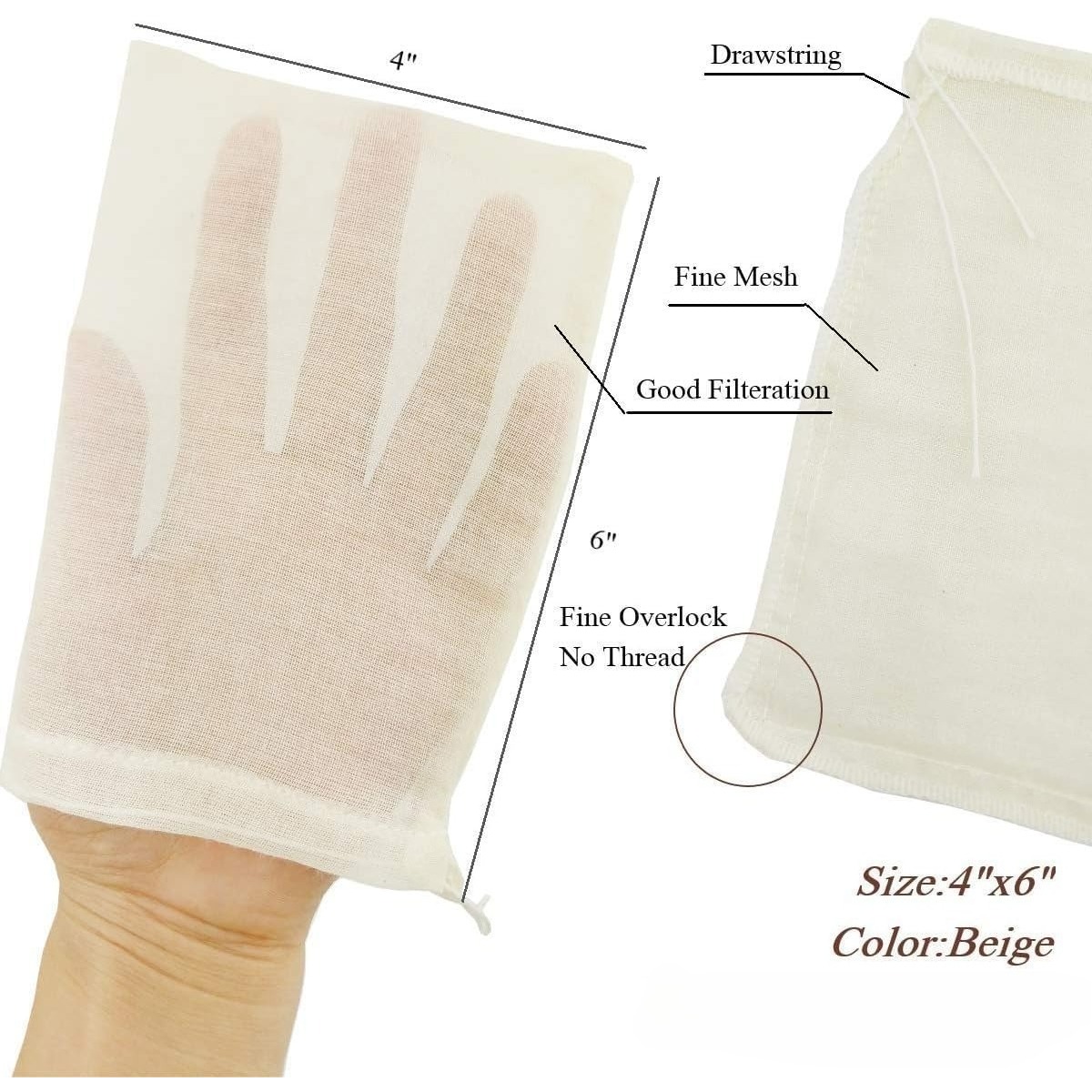 X-Small Reusable Cotton Filter - Foods X review and price